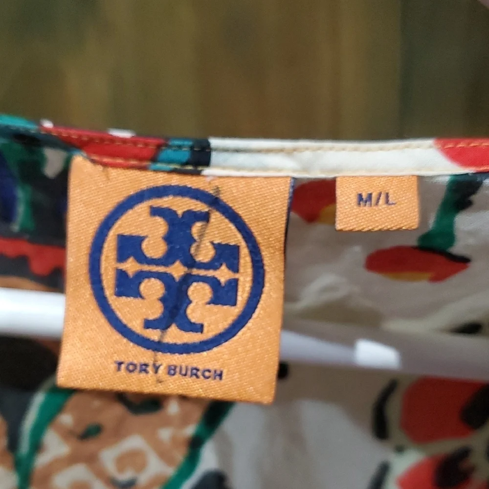 Tory Burch Colorful Floral Blouse